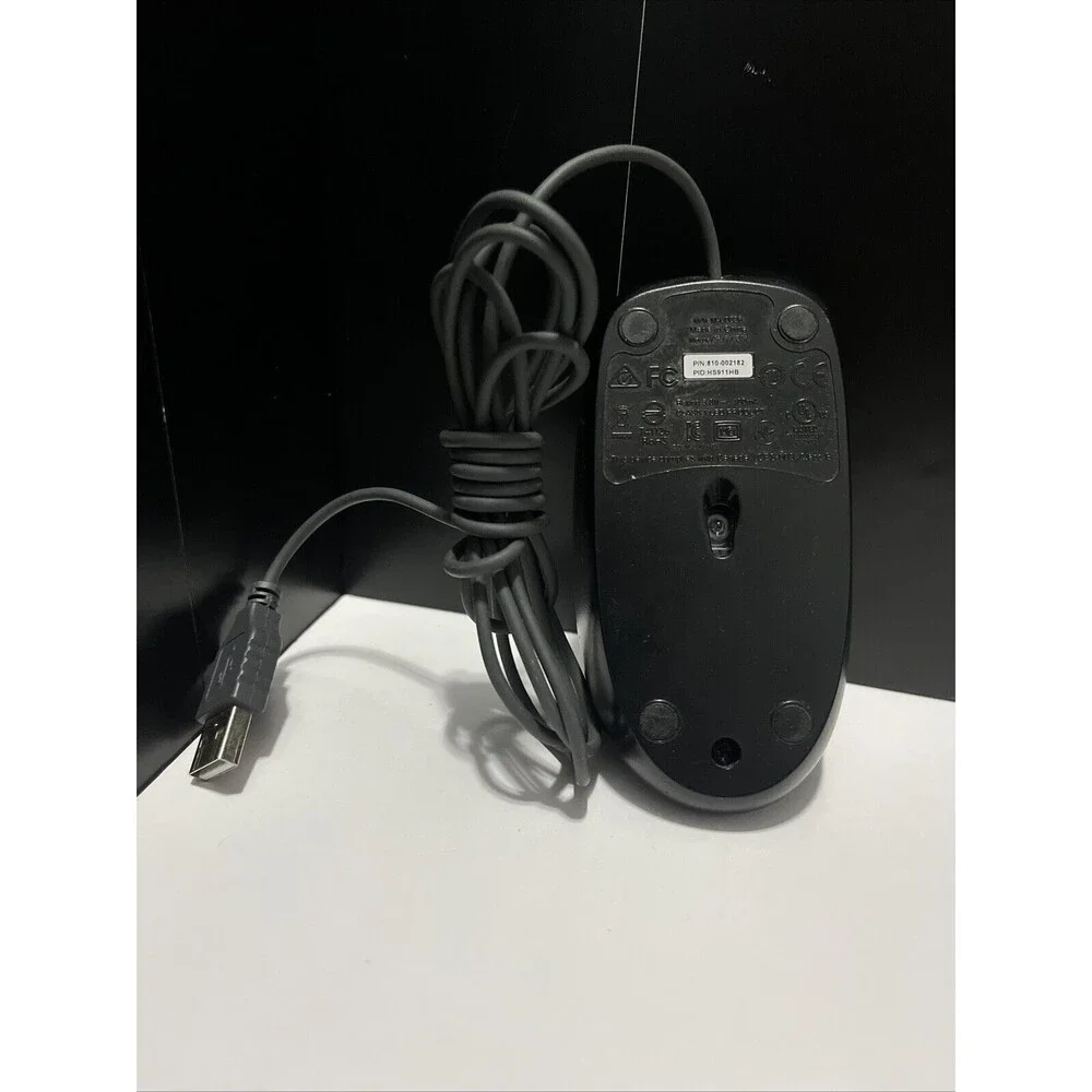 Logitech M-U0026 USB Optical Mouse Black Universal Wired 810-002182